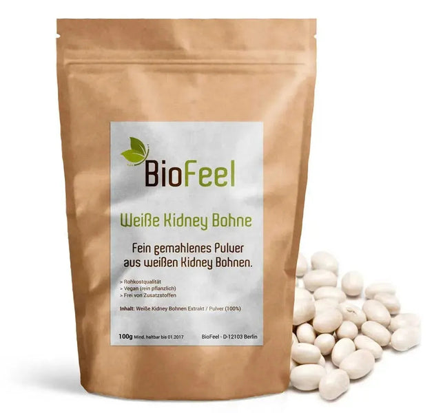 Weiße Kidney-Bohne Pulver, 100g